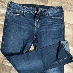 Silver Suki Slim Bootcut Jeans